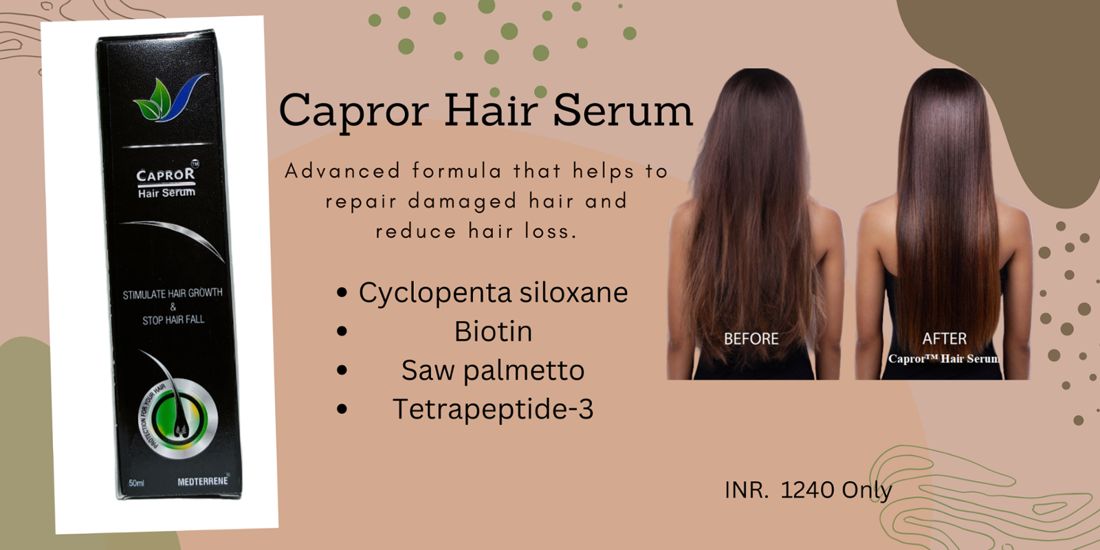 Capror hair serum